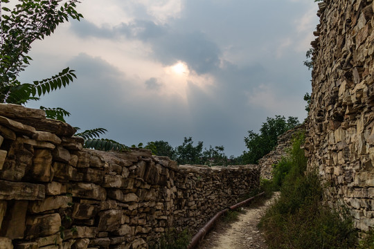 蓟县山村