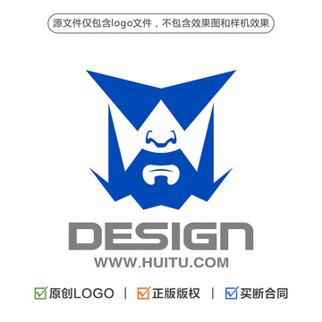 男人頭像LOGO