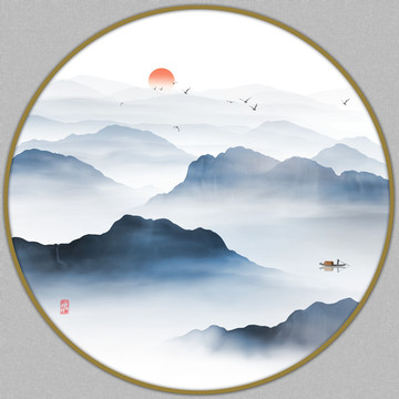 山水畫