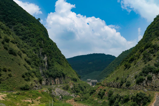 云南高山田园风光