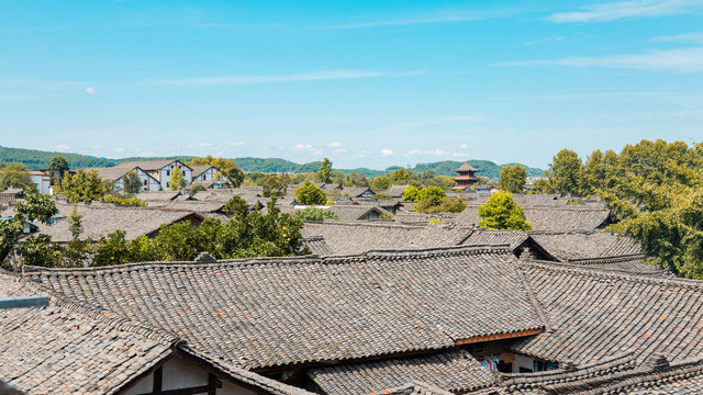 四川阆中古城