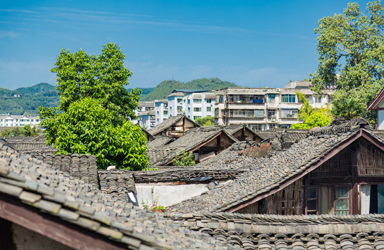 四川阆中古城民居