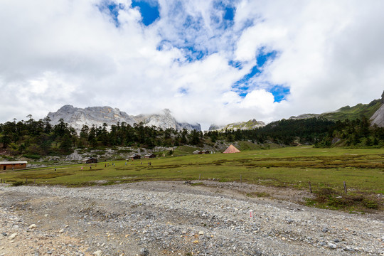 巴拉格宗高山牧场