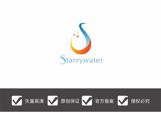 水滴LOGO