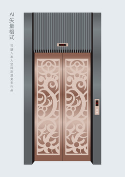 電梯板