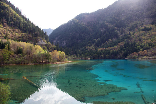 九寨沟美丽景色