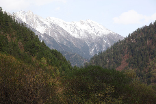 九寨沟壮美山河