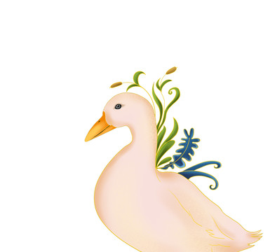 鴨子插畫
