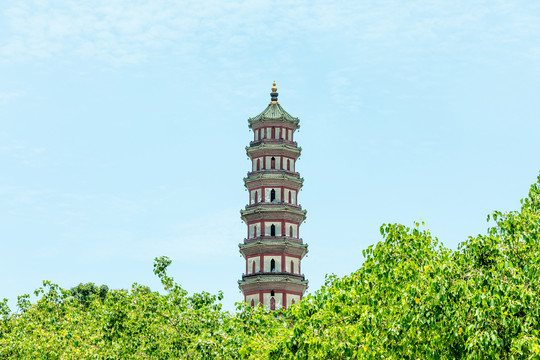 广东省广州市莲花山风景区莲花塔