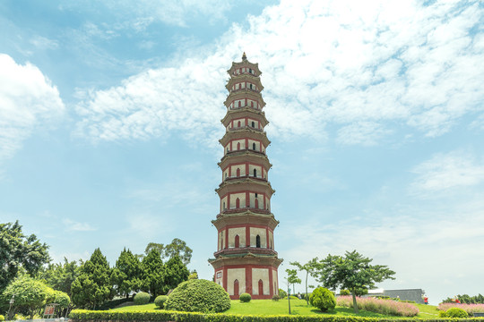 广东省广州市莲花山风景区莲花塔