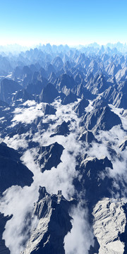 云霧萬重山