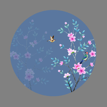 新中式花鳥
