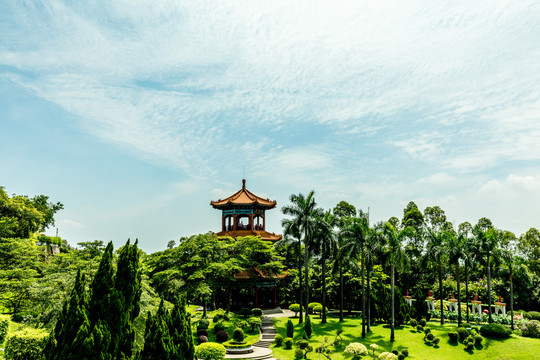 广州市莲花山风景区朝圣亭