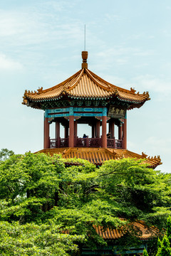 广州市莲花山风景区朝圣亭