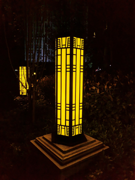 公园夜灯