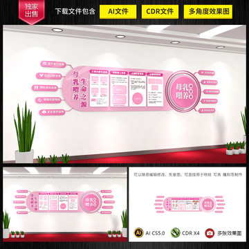 母乳喂養(yǎng)文化墻母乳喂養(yǎng)的好處