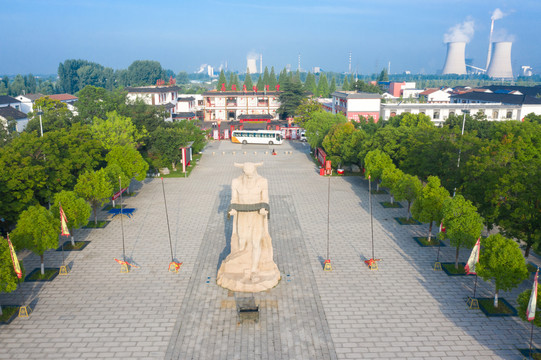 徐州市马庄村神农氏雕塑