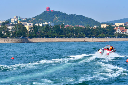 青岛栈桥海滨