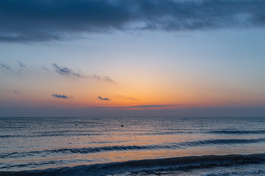 青海湖日出