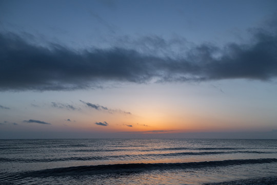 青海湖日出