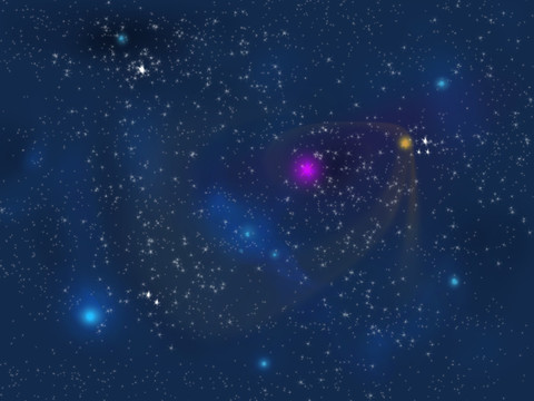 藍(lán)色星空