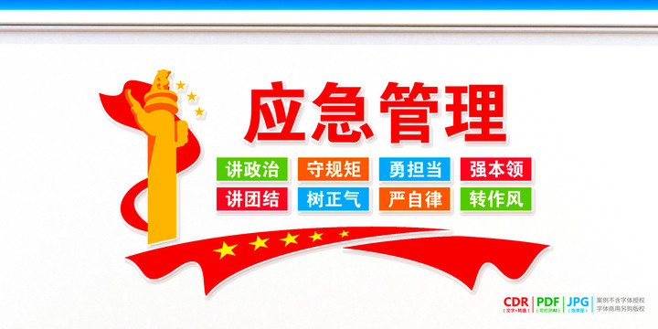應急管理局文化墻