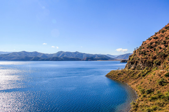 泸沽湖里格半岛