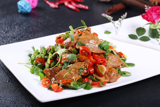 小炒黃牛肉