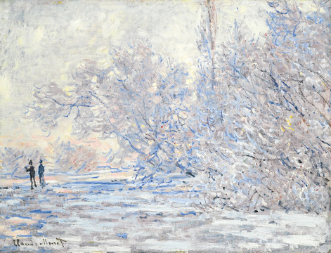 克勞德·莫奈雪景