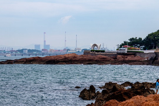 青岛海景风光