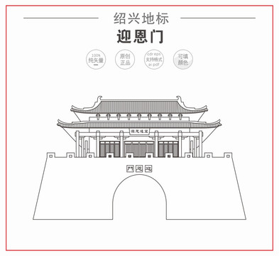 紹興迎恩門