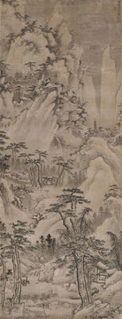 戴文進(jìn)雪山旅行圖