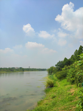 湖边风景