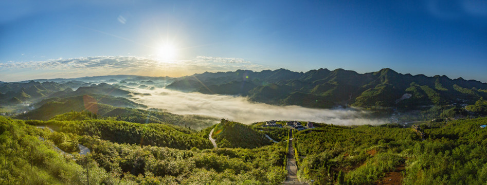 山水湖泊