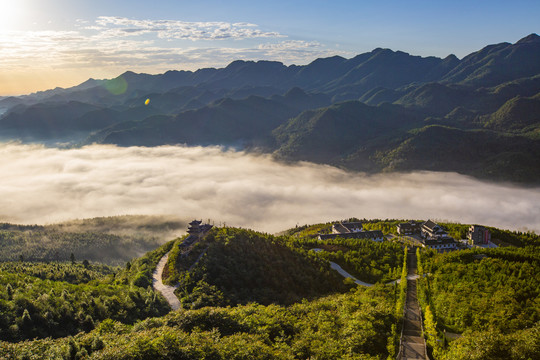 昭通小草坝日出