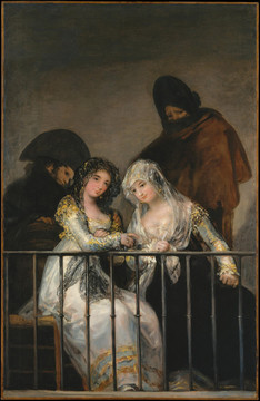 弗朗西斯科·何塞·德·戈雅古典人物油画