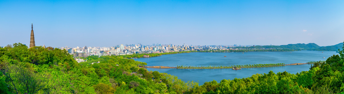 西湖全景