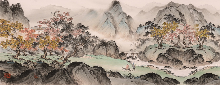 國(guó)畫山水