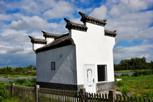 黄岛中国院子徽派建筑