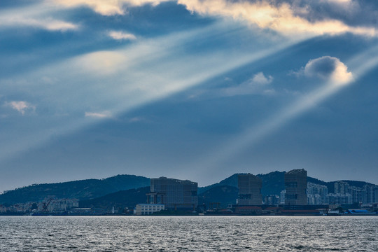 青岛西海岸新区夕阳