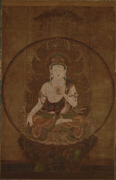 貫休虛空藏菩薩像