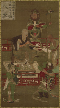 貫休注荼半吒迦尊者