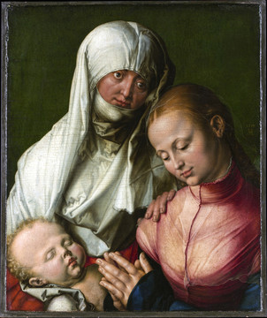 阿尔布雷特·丢勒圣母子与圣安妮