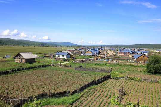 漠河北極村