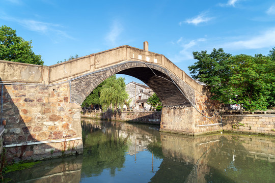 京杭大运河古石板桥