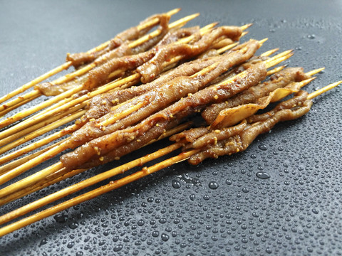 一串鸭肠