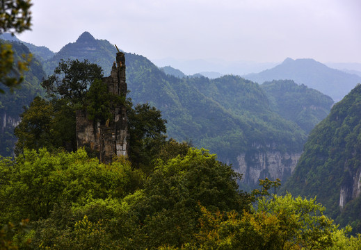 贵州油杉河仙宇峰