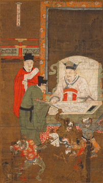 陸信忠地藏十王圖