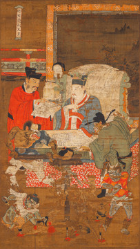 陸信忠地藏十王圖