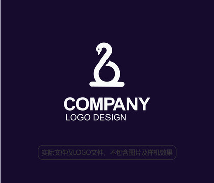 火烈鳥天鵝logo